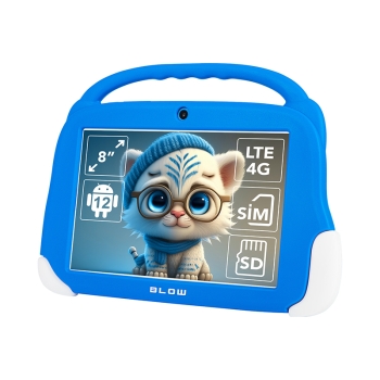 Tablet KidsTAB8 4G BLOW 4/64GB niebieskie etui
