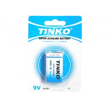 Bateria alkaliczna TINKO 6LR61 9V