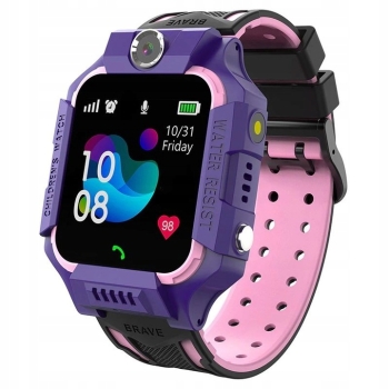 Smartwatch dla dzieci Logit Y1 fioletowy