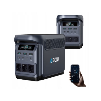 Magazyn energii elektrownia 1800W 1024Wh ABOK Elux 1 App bt UPS 230V