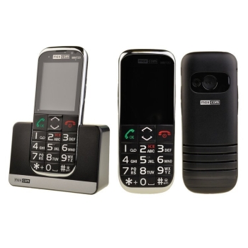 Telefon dla Seniora Maxcom MM720BB / czarny