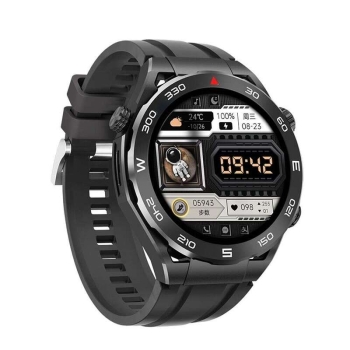 HOCO smartwatch / inteligentny zegarek Y16 smart sport (możliwość połączeń z zegarka) czarny