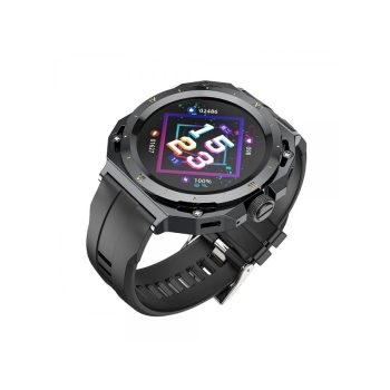 HOCO smartwatch / inteligentny zegarek Y14 smart sport (mozliwośc połączeń z zegarka) czarny